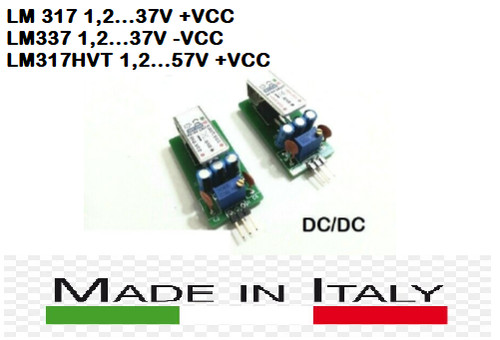Lm317 lm337 regolatore - lm337, dc