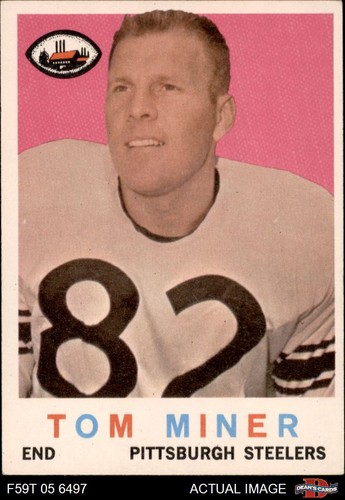 1959 topps tom miner - topps,
