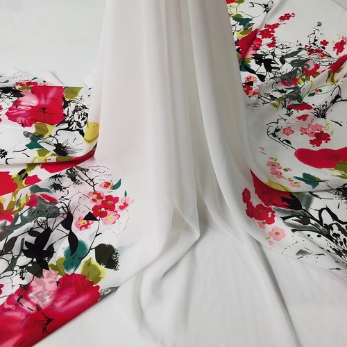 Tessuto chiffon georgette
