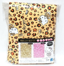 Tappetino trapuntato Sanrio Hello Kitty marrone stampa leopardata 2025 dal Gi...