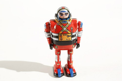 Robot astronaut tin - tin, toy