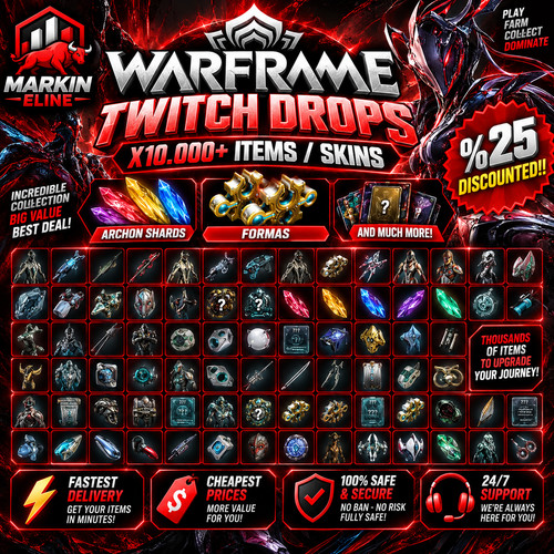 Warframe twitch drops - warframe, |🔥