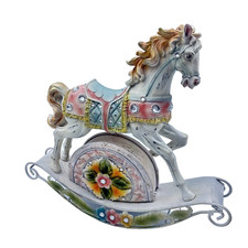 Cavallo dondolo metallo - cavallo,