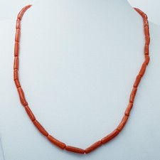 Filo collana corallo 5 - 3.5, x