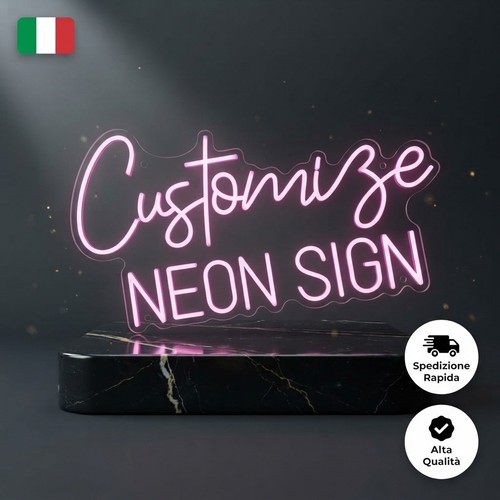 Scritta luminosa neon - luminosa,