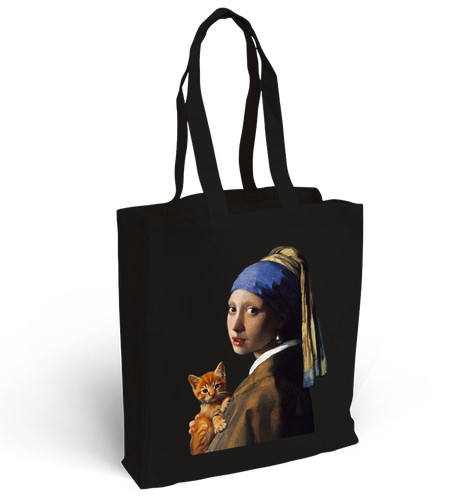 Borsa premium cotone con - borsa,