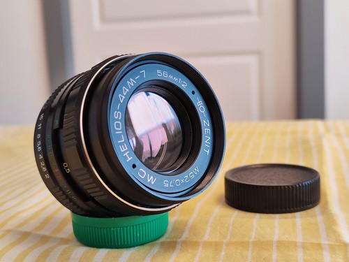 Helios 44m 58mm obiettivo - f2,