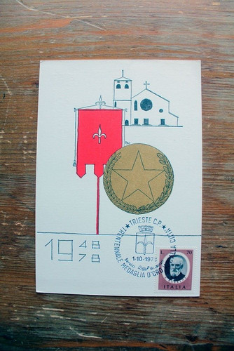 Cartolina commemorativa - cartolina,