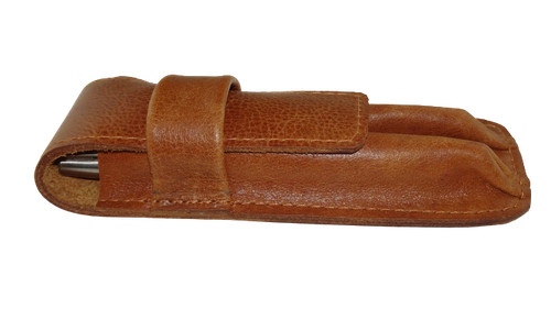 Leather fountain pen case - pen, 2