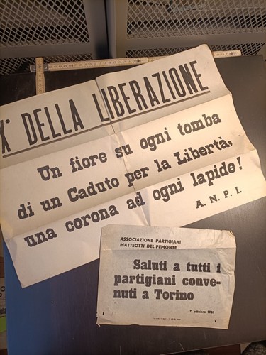 Coppia manifesti partigiani - coppia,