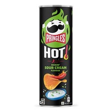 Pringles HOT Kickin' Sour Cream Flavour Tubo da 160 grammi