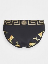COSTUME VERSACE UOMO SLIP NERO