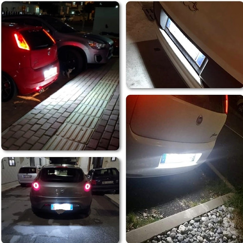 Luci targa 2 resistenze - luci,