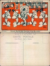 LIBERTY ART NOUVEAU-GIAPPONE GEISHA-LES CINQ SOUS DE LAVAREDE-C93-8