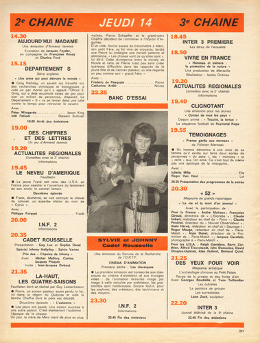Programme avec sylvie - ,