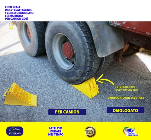 Cuneo ferma ruote omologato - cuneo,