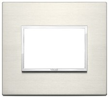 VIMAR 21653.08 SERIE EIKON EVO PLACCA 3M TITANIO