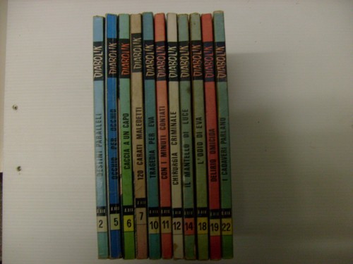 Lotto diabolik anno - lotto:,