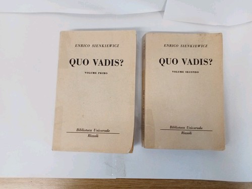 Quo vadis volume primo - vadis?,