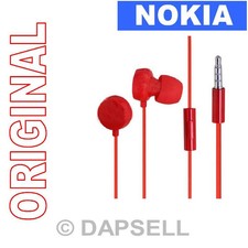 Nokia Auricolare Originale In-ear Microfono Wh-208 Red Per Lumia 1320 1520 2520