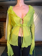 Camicetta Rat & Boa Neon Lime