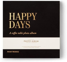 Foto Album  - Happy Days Black