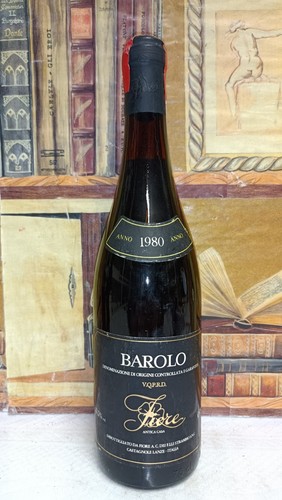 Vino 1980 barolo fiore 75cl - 1980,
