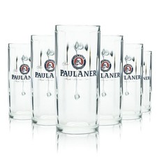 6 bicchieri birra Paulaner 0,5