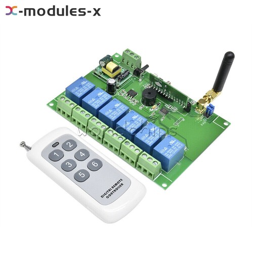 Modulo relè canali 433mhz - modulo,