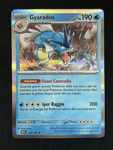 Pokemon 151 gyarados - -,