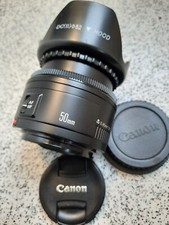 Canon EF 50mm 1:1.8 II obiettivo standard - per fotocamere digitali Canon