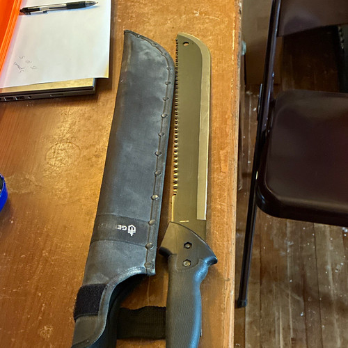 Gerber machete serrated black - gerber,