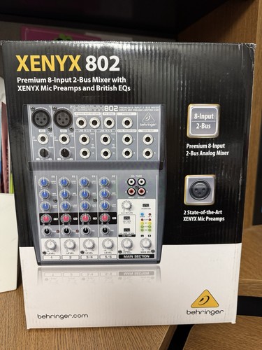 Behringer xenyx 802 premium - xenyx,