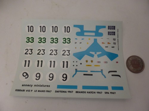 Annecy amr decals - for, ferrari