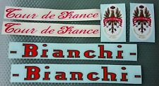 Kit adesivi compatibili Bianchi Tour De France  old decal