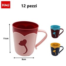 x Set 12 Pezzi Tazza Tazzone