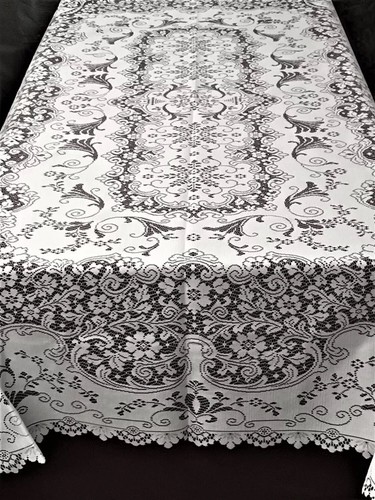 Tovaglia pizzo bianco