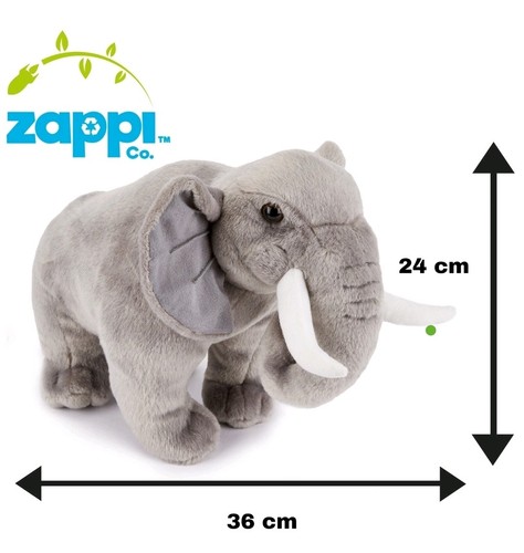 Zappi plush toy elephant - zappi,