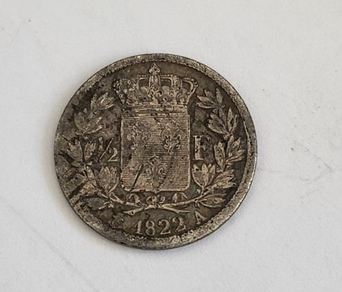 Franc argent louis - 1/2,