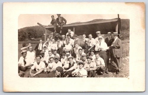 Antico cappello rppc uomo - antico,