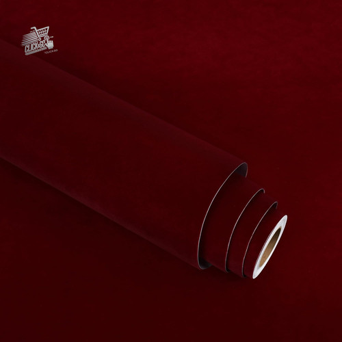 Carta parati velluto rosso - carta,
