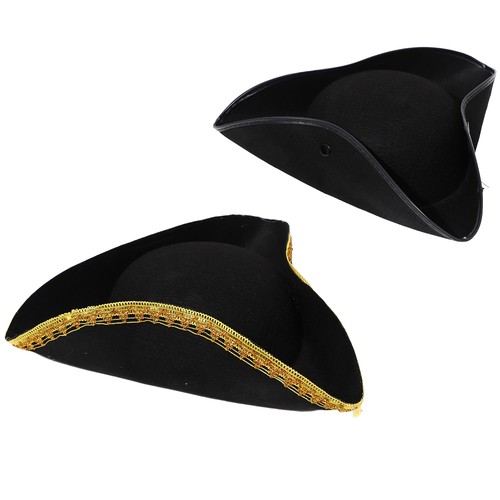 Cappello pirata adulto pezzo - pirata,