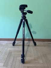 Manfrotto Treppiede con Testa 3 Vie 10 Kg SERIE 290 Dual Black Usato