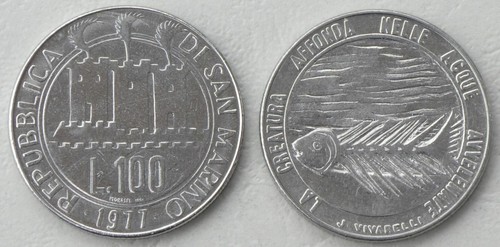 San marino 100 lire - san,