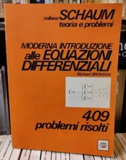 Collana Schaum | Introduzione Alle Equazioni Differenziali - 409 ESERCIZI - N.58