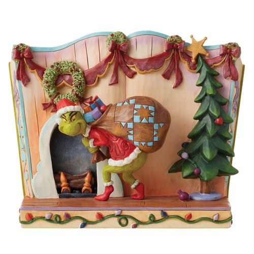 Grinch stealing presents serie - stealing,