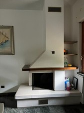 Camino Piazzetta modello Tivoli mai usato smontato su bancale piano strada