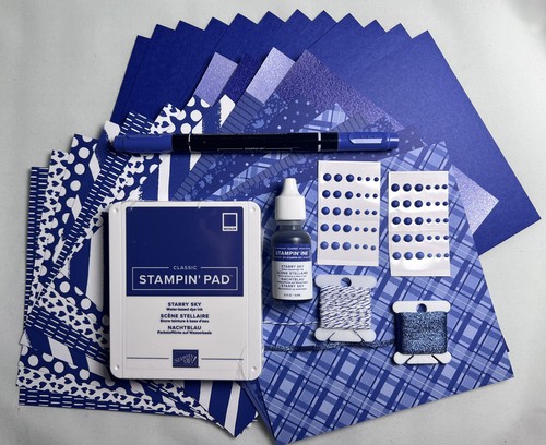 Stampin starry sky - ,