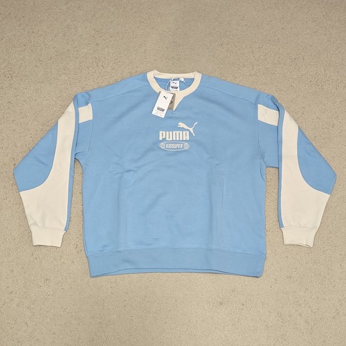 Puma kidsuper felpa girocollo - puma,
