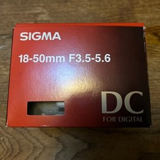 Sigma DC 18-50 mm f/3.5-5.6